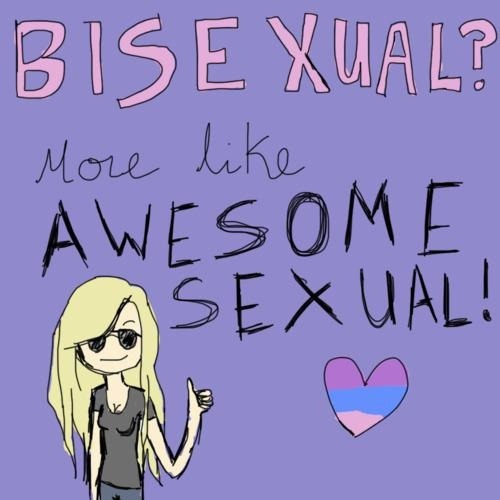 zultimatelova: kidrocklove-blog:  lgbtq-bi:  Bisexual is the most awesome sexual!(@swinger sites) Ar