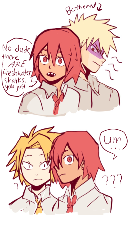 kirisheems: pt 1 of Bakugou Ruins His Own Life// I like the idea of kirishima knowing bakugou someho