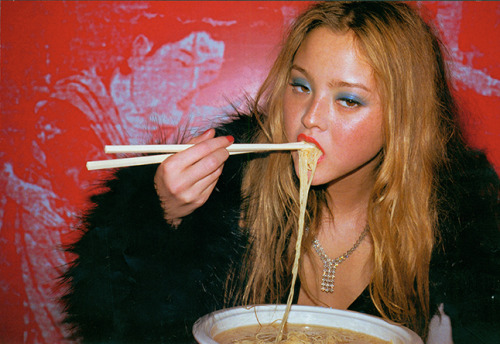 midnight-charm: Devon Aoki photographed by Terry Richardson for Vogue Nippon 2002