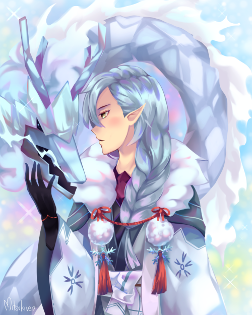 Ichimokuren snow skin &lt;3Speedpaint : https://youtu.be/SpU1Z4c2F0Q