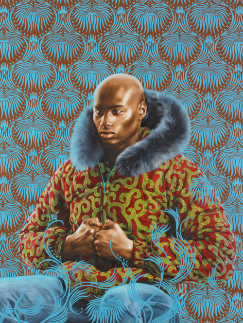 ohthentic: amanpayor:  Kehinde Wiley Kern Alexander Study I, 2011  Oh 