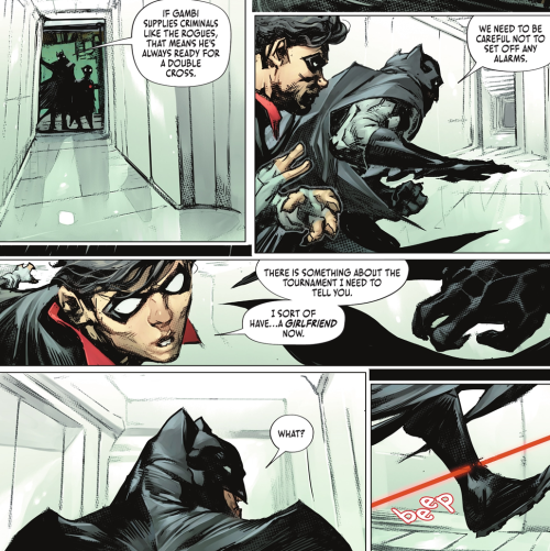 Batman #123 - “Too Many #@^$%& Questions.” (2022)written by Joshua Williamsonart by 
