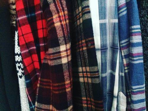 I like to think of my tendency to purchase plaid as something that happens on a spectrum rather than
