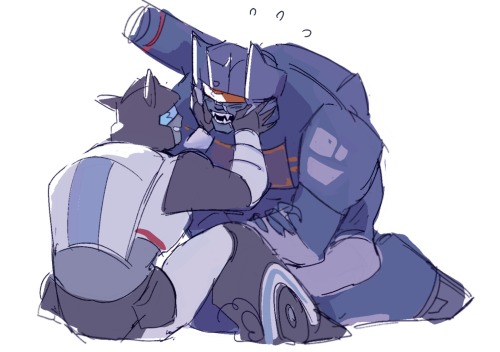 Oh... Oh The Implication Of Jazz Being Hype Over Soundwave's Fangs... The Implication Of Soundwave Being