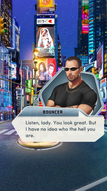 “Listen lady, you look great. But I have no idea who the hell you are” || Okay, first of