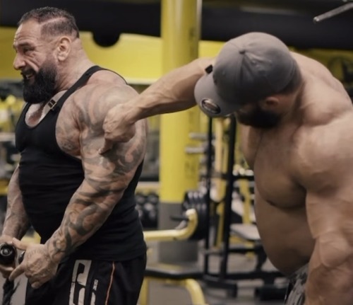 Jo Palacios And Paul Hindson Grunting Arm Training July 24