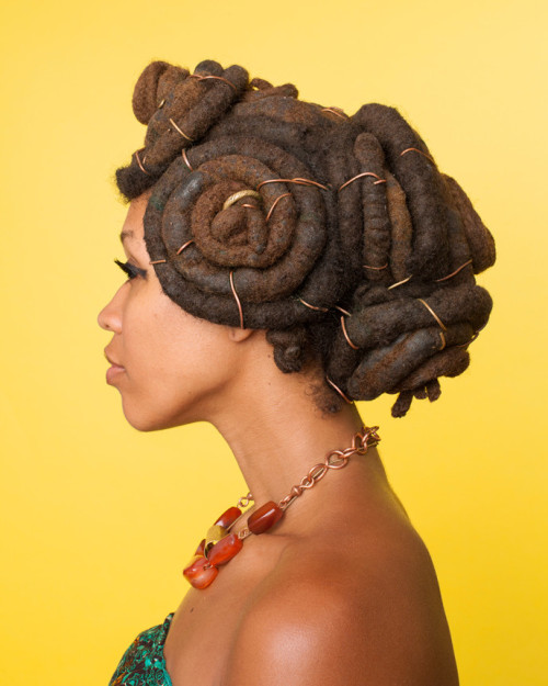 fashionsambapita: Afropunk Hair Portraits by Artist Awol Erizku for Vogue USA  Read each stor