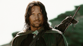 ungoliamt:Aragorn + being too hot hot damn → requested by @feanory, @hiddlemanips & @bekdoucheSo