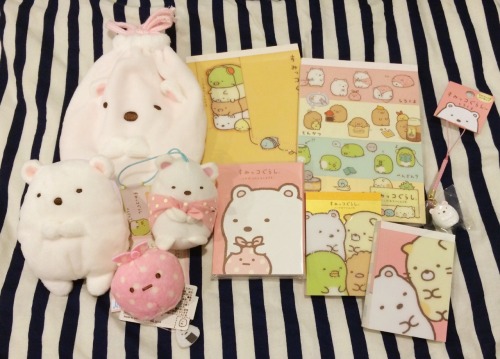 milkychuu: All my Sumikko Gurashi things~!! My collection is growing ٩꒰๑ơ⌄ơ๑ ꒱۶♡