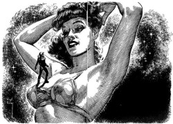 Honey–Rider:  Virgil Finlay 