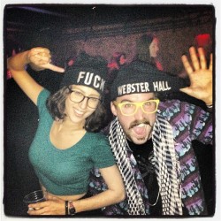 Met My Beanie Soulmate Tonight. #Sorrywebsterhall (At Slake Nyc)