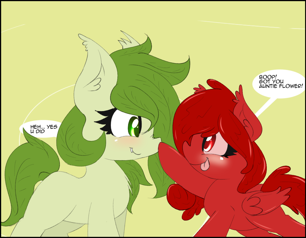 askflowertheplantponi: “Cherry: hehehe yus!” sure she does, they live in the