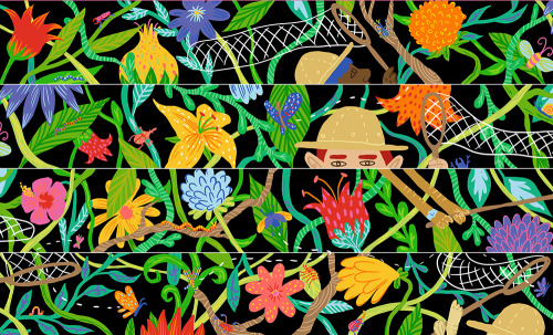 My submission for NYC&rsquo;s Barrier Beautification contest. The illustration is intended to be