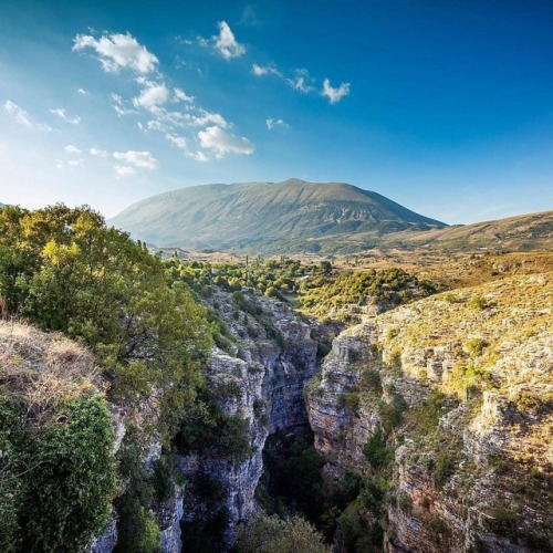 Nivica Canyons, AlbaniaNivice in the region of Gjirokastër is a place located in Albania - some