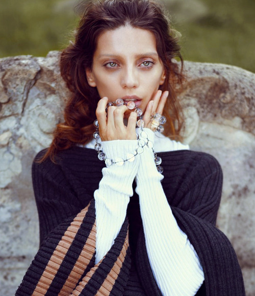 shirazade:Angela Sarafyan photographed by René & Radka