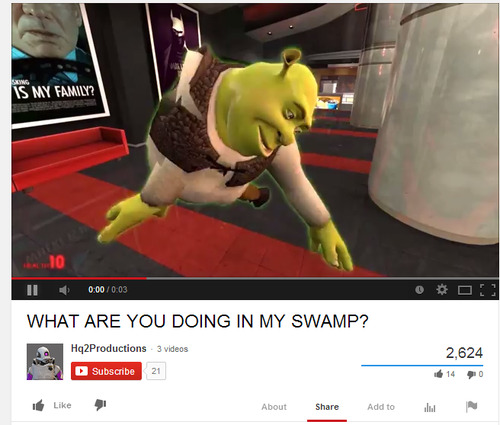 there are 20+ asks about Shrek in my inbox this needs to sTOP 
