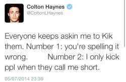 remarkble:  Colton Haynes wins at life