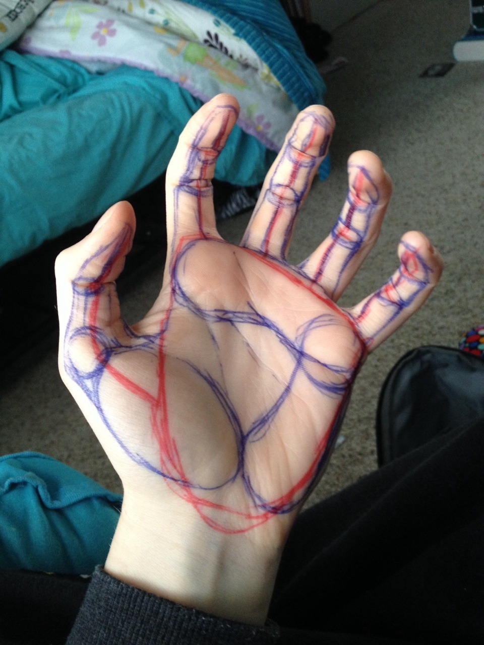 art-noob:  eartheal:  littlez13:I always struggled drawing hands before anyone told