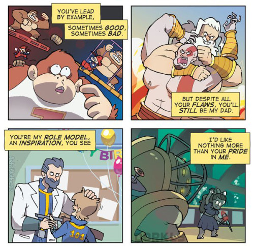 dorkly:  A Videogame Father’s Day 