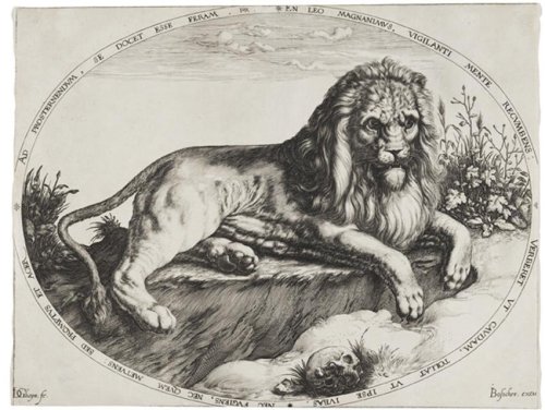 Great Lion, Jacques de Gheyn II, ca. 1590