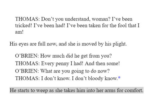 thomasbarrowlesbian: Cut Thomas lines/scenes from the Downton Abbey: Series 2 Scripts (Official)