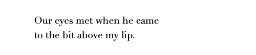 Jackie Kay, "close Shave"