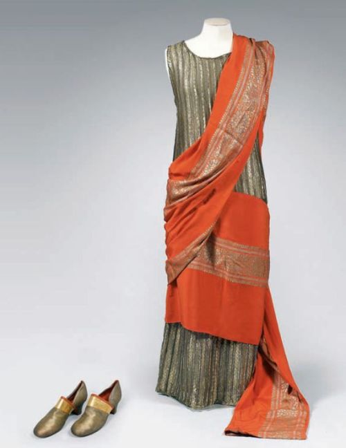 Indian Inspired “Lure” Evening Dress, 1924Designed by Paul PoiretWorn by Denise Poiretvia En Mode Te