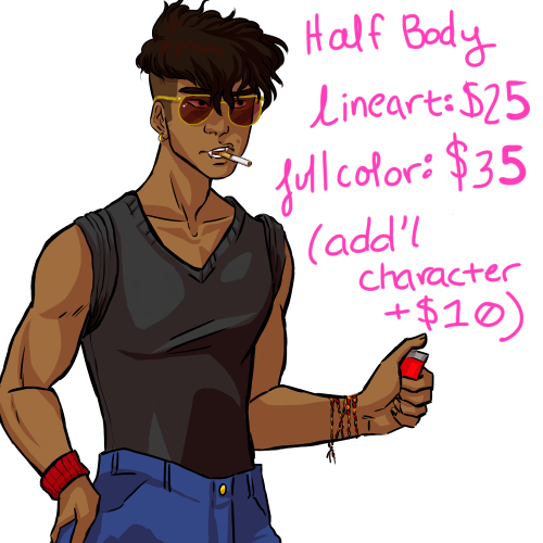 smooti:Hi yall!! I’m opening up commissions again!PM me if you’re interested, and it’d really help me out if you could reblog this post!You can also browse my art on this tag to see more of my work!