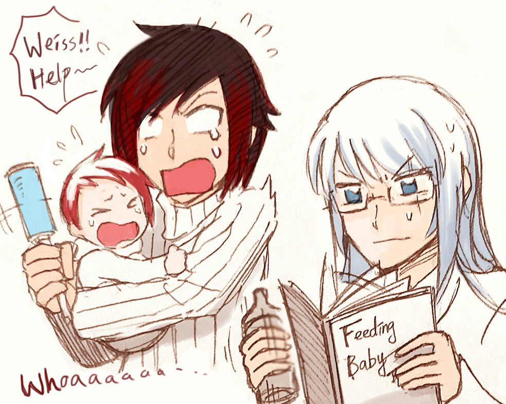 ookaminoki:    RWbabies  : WR69 min on twitter  (+bee’s child)To me it’s hard