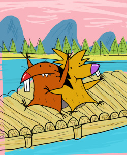 vectorbelly:  Angry Beavers, Angry Beavers,