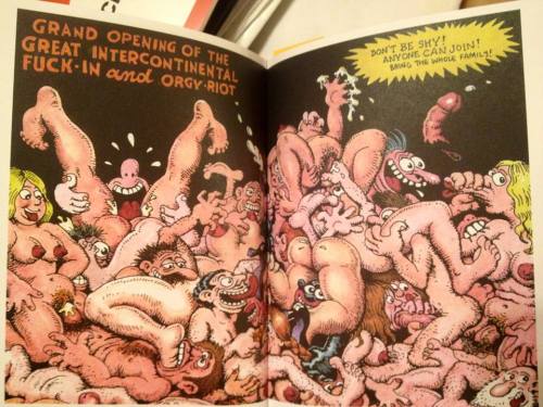 thumbs.pro : UroDisco, The Shape of Porn to Come: often about the revival  and escalation of the Porn That Was (here: Robert Crumb) - drawing and  orgy, escalated by more body and