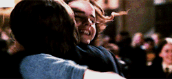 gal-gadot:  Hermione had thrown herself on to him in a hug that nearly knocked him.