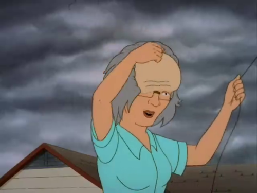 Peggy got that sex hair, and she is flaunting it. Damn Peggy, you fine as hell&hellip;