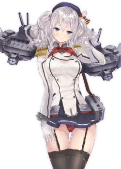 (via kashima (kantai collection) drawn by