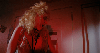leviboldock:Linnea’s sexy rendition of Santa Monica Blvd. Boy in Nightmare Sisters (1988)