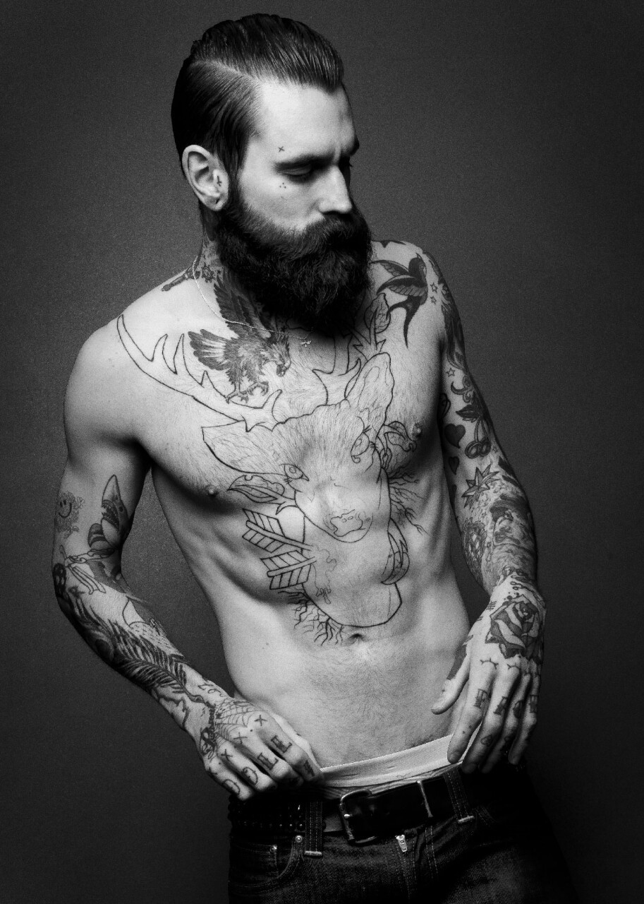 alabaster-angel:  beard-and-piercings:  someday I hope to be as attractive as this