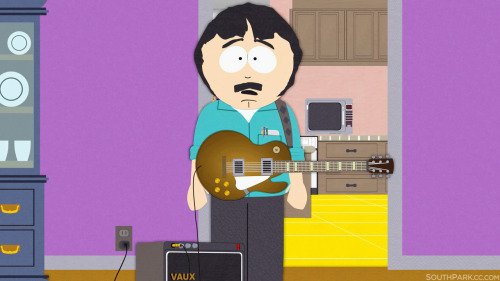 southparkdigital: RANDY:  But… but this is REAL. CARTMAN:  REAL guitars are for old people!