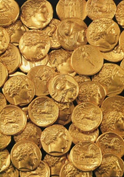 theladyintweed: TheLadyInTweed Ancient Macedonian Gold