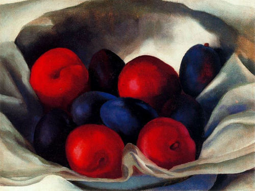 Georgia O’Keeffe,  Apple family/Plums