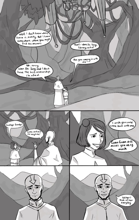 AU in which Jinora meets a very special guide in the Spirit World&mdash; Note: I got the idea for th