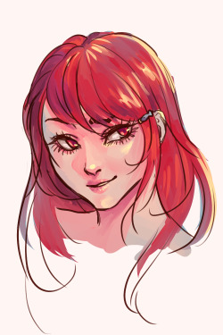 lovelytitania:  Wanted to draw Kou doing the eyebrow thing. (Though it’s not quite noticeable haha) 