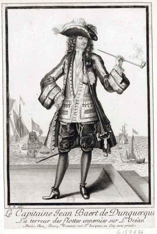 &ldquo;Le capitaine Jean Baert de Dunquerque&rdquo; (1650-1702) by Robert Bonnart