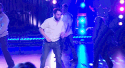 wildcardcharlieday:  Charlie Kelly + Dancing  Listen to us, listen to us! There’s been a lot of negative energy going on at this school, okay? So I want to talk to you guys a little bit about dancing. Now back in the ‘50s and the ‘60s and the ‘70s