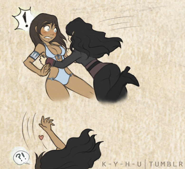 k-y-h-u:  my first Korrasami comic that I did a couple years ago~ huehuehue  still