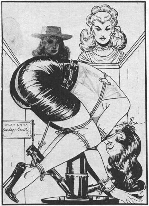 putmeinherplace:  The upper picture remind me of some drawings by Gene Bilbrew, AKA