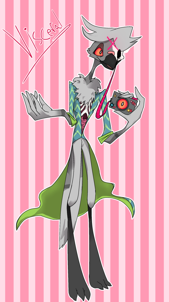 My Hazbin Hotel Sinner, Visceral! ( With And Without Shadows)