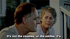 thewalkinggifs:  -You can do things that just terrify me. -How? How do you think