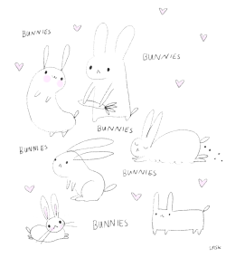 saskiakeultjes:bunnies from imagination