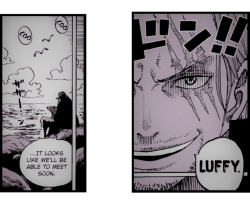 lovemizumikan: …It looks like we’ll be able to meet soon.Luffy.