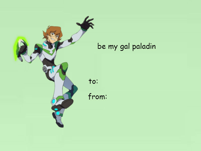wlwvoltron: some voltron girls valentine cards!!